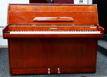 Load image into Gallery viewer, Kemble Nordia Upright Piano in High Gloss Mahogany Cabinet