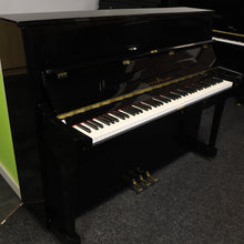 Load image into Gallery viewer, Schulze Pollmann S115 Upright Piano in High Gloss Black cabinetry