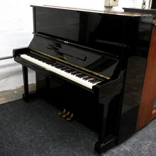 Load image into Gallery viewer, Yamaha U3 in Black High Gloss Cabinetry