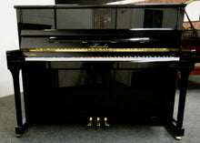 Load image into Gallery viewer, Haessler by Bluthner 118 Upright Piano in Black High Gloss Finish
