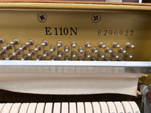 Load image into Gallery viewer,  Yamaha E110N Upright Piano in Mahogany Cabinet