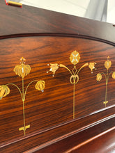 Load image into Gallery viewer, Ritmüller Upright Piano in Ornate Rosewood Cabinetry With Decorative Inlay