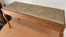 Load image into Gallery viewer, Antique German Walnut piano stool with storage