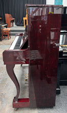 Load image into Gallery viewer, Friedrich F102 Upright Piano in Plum Mahogany