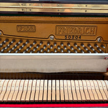Load image into Gallery viewer, Friedrich F102 Upright Piano in Plum Mahogany