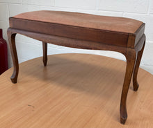 Load image into Gallery viewer, Piano stool with cabriole legs