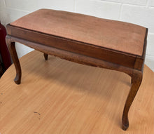 Load image into Gallery viewer, Piano stool with cabriole legs
