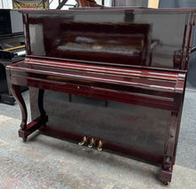 Load image into Gallery viewer, Friedrich F102 Upright Piano in Plum Mahogany