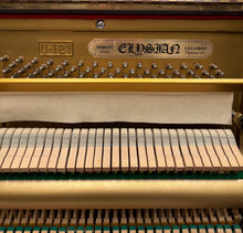 Load image into Gallery viewer, Elysian U121 Upright Piano in Plum Mahogany Cabinetry