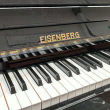 Load image into Gallery viewer, Eisenberg Upright Piano in Black High Gloss