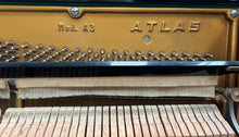 Load image into Gallery viewer, Atlas A3 Upright Piano in Black High Gloss