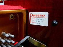Load image into Gallery viewer, Schumann Upright Piano in polished Mahogany Cabinet