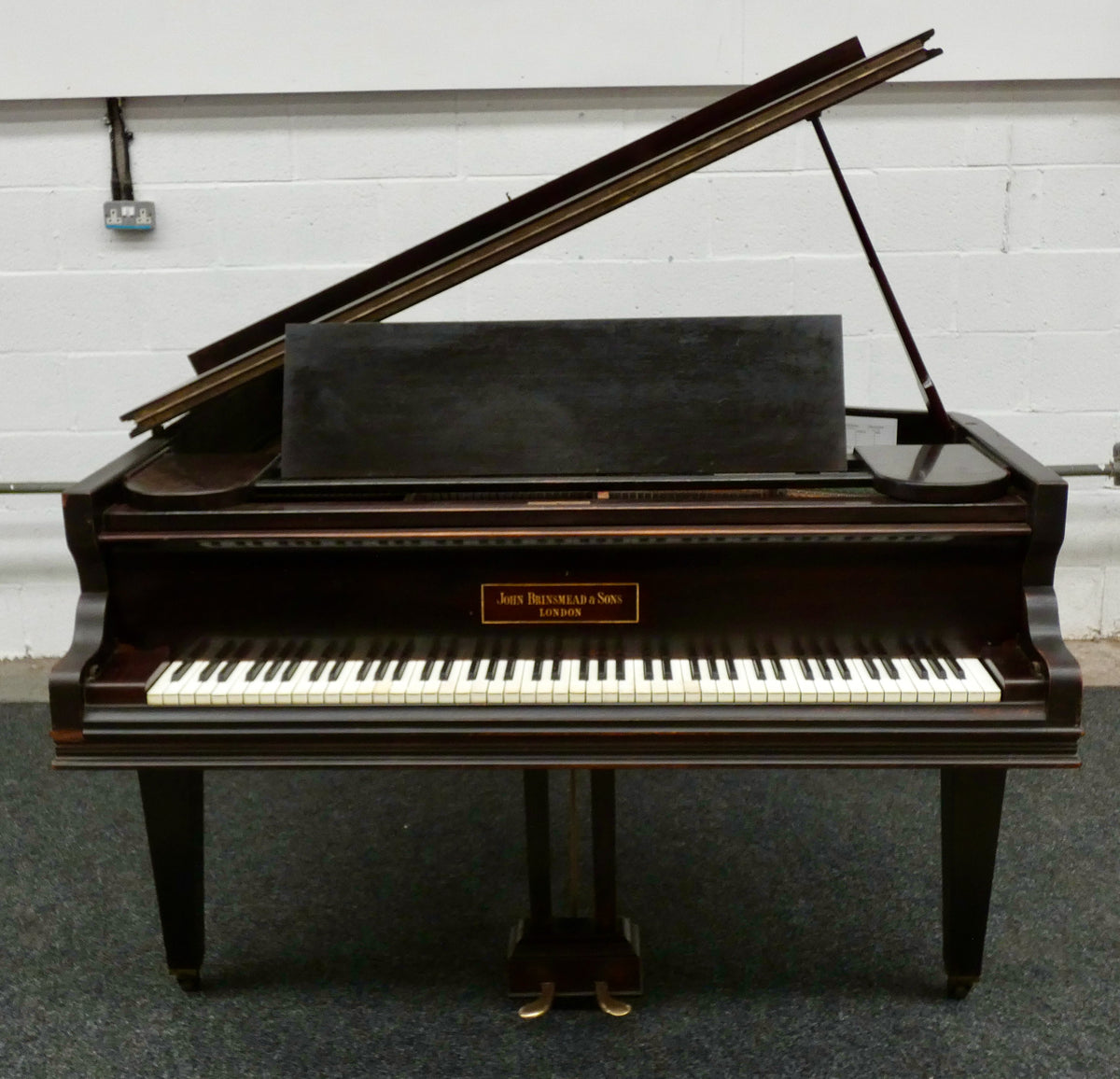 John Brinsmead Grand Piano in Mahogany (1906) – Shackleford