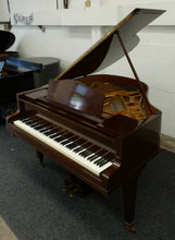 Load image into Gallery viewer, Blüthner Model 11 Baby Grand in flame mahogany