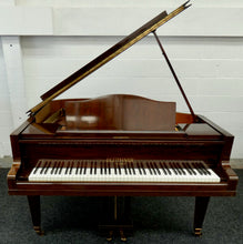 Load image into Gallery viewer, Blüthner Model 11 Baby Grand in flame mahogany