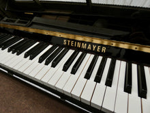 Load image into Gallery viewer, Steinmayer 108 Upright piano high gloss black finish