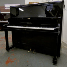 Load image into Gallery viewer, Kawai K48 Upright Piano with Grand Style Front, in Black High Gloss