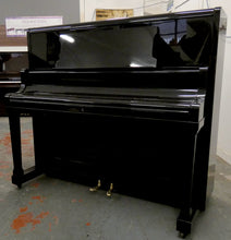 Load image into Gallery viewer, Kawai K48 Upright Piano with Grand Style Front, in Black High Gloss