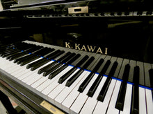 Load image into Gallery viewer, Kawai K48 Upright Piano with Grand Style Front, in Black High Gloss
