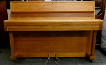 Load image into Gallery viewer, Danemann studio upright piano in bleached English Oak finish