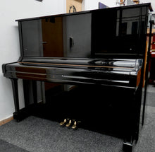 Load image into Gallery viewer, Yamaha U3 in Black High Gloss Finish - Serial Number 1569004 (1974)