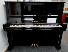 Load image into Gallery viewer, Yamaha U3 in Black High Gloss Finish - Serial Number 1569004 (1974)