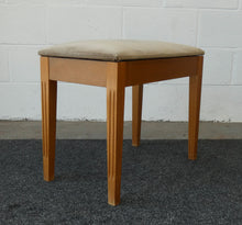 Load image into Gallery viewer, Mid Century Teak Piano Stool with Storage