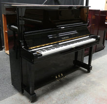 Load image into Gallery viewer, Yamaha U3AS Upright Piano in Black High Gloss w/ Sostenuto Pedal