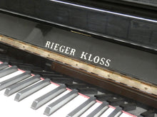 Load image into Gallery viewer, Reiger Kloss (by Petrof) 109 Attractive in Black High Gloss Cabinet
