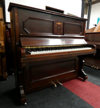 Load image into Gallery viewer, Ajello & Sons Upright Piano in Mahogany With Inlay