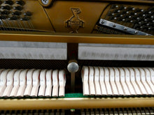 Load image into Gallery viewer, Atlas NA3D Upright Piano in Plum Mahogany Gloss With Grand Piano Style Lid