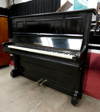 Load image into Gallery viewer, Bechstein Model IV Upright Piano in Ebonised Cabinetry With Inlay