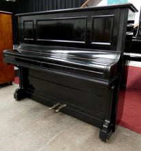 Load image into Gallery viewer, Bechstein Model IV Upright Piano in Ebonised Cabinetry With Inlay