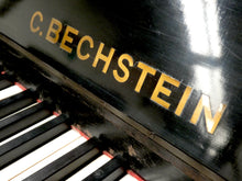 Load image into Gallery viewer, Bechstein Model IV Upright Piano in Ebonised Cabinetry With Inlay