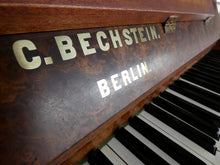 Load image into Gallery viewer, Bechstein Model IV Upright Piano in Burr Walnut