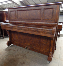 Load image into Gallery viewer, Bechstein Model IV Upright Piano in Burr Walnut