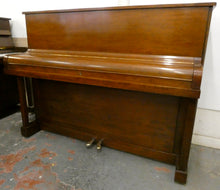 Load image into Gallery viewer, Blüthner Model D Upright Piano in Flame Mahogany Cabinet
