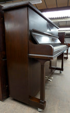 Load image into Gallery viewer, Challen Upright Piano in Mahogany With Carved Decoration