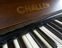 Load image into Gallery viewer, Challen Upright Piano in Mahogany With Carved Decoration