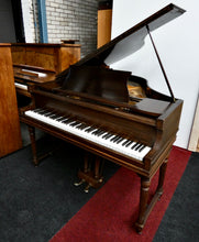 Load image into Gallery viewer, George Rogers & Sons Model 1800 Baby Grand Piano in Flame Mahogany Cabinet