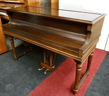 Load image into Gallery viewer, George Rogers & Sons Model 1800 Baby Grand Piano in Flame Mahogany Cabinet
