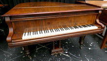 Load image into Gallery viewer, FULLY RESTORED Julius Kreutzbach Antique Baby Grand Piano in Rosewood Cabinetry