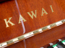 Load image into Gallery viewer, Kawai CE7 Upright Piano in Mahogany Gloss Finish