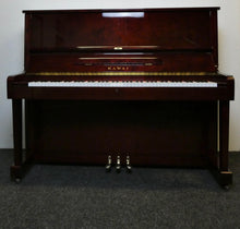 Load image into Gallery viewer, Kawai KL-509 Upright Piano in Plum Mahogany Gloss Finish