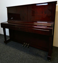 Load image into Gallery viewer, Kawai KL-509 Upright Piano in Plum Mahogany Gloss Finish