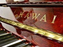 Load image into Gallery viewer, Kawai KL-509 Upright Piano in Plum Mahogany Gloss Finish