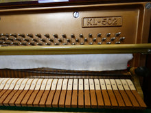 Load image into Gallery viewer, Kawai KL-509 Upright Piano in Plum Mahogany Gloss Finish
