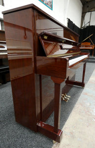 Kawai KX-15 Upright Piano in Mahogany Gloss Finish