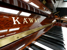 Load image into Gallery viewer, Kawai KX-15 Upright Piano in Mahogany Gloss Finish