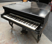 Load image into Gallery viewer, Knake Münster Baby Grand Piano With Half-Moon Lid in Ebonised Cabinet